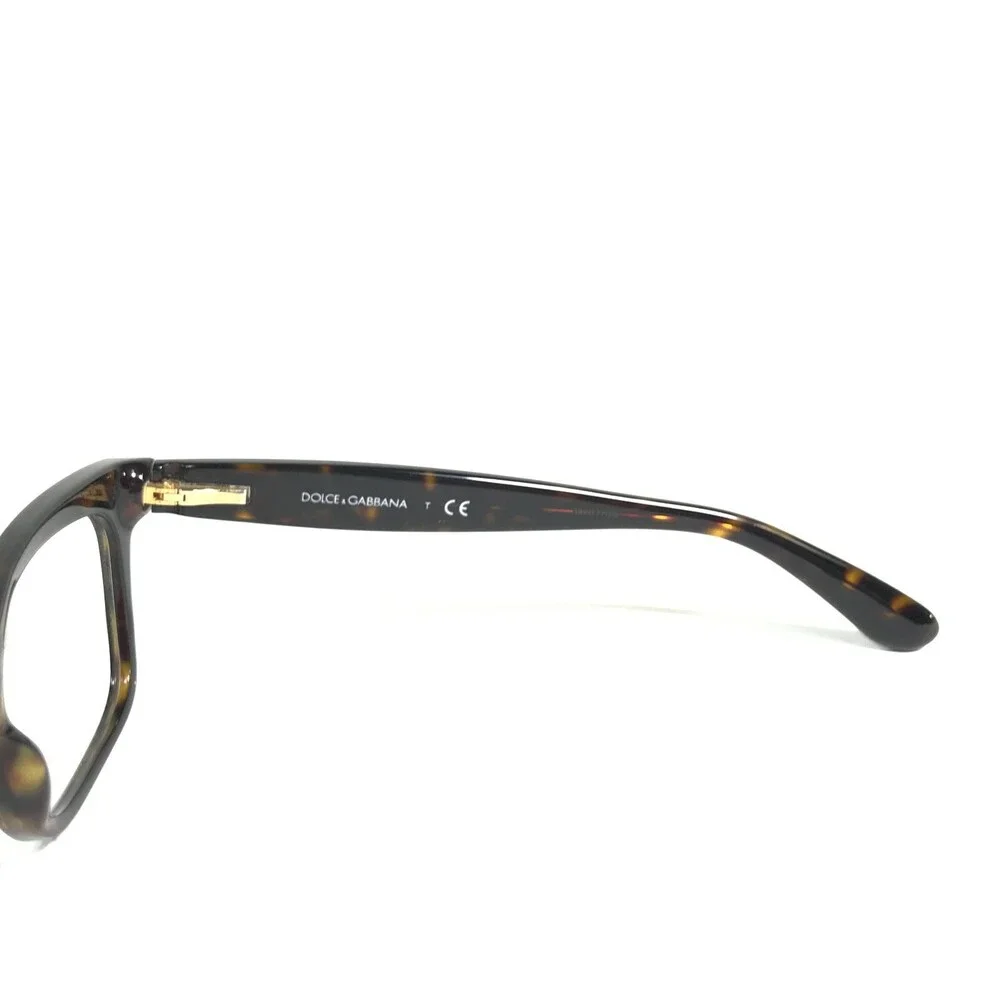 Dolce & Gabbana DG3199 502 Eyeglasses Frames Tortoise Round Cat Eye 53-17-140